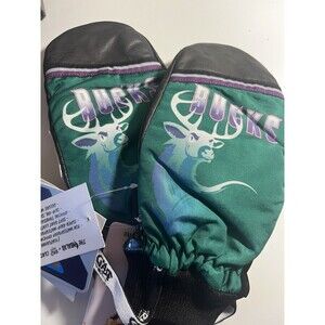 NBALAB X Rad Gloves Milwaukee Bucks Size Med Brand New Snowboarding Mittens